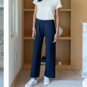 NWT MERSEA- Seaport Knit Pants Navy Size XS